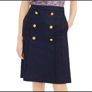 New york and co. Vintage navy skirt